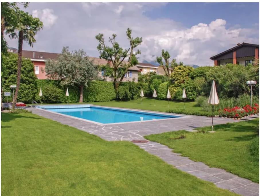 Апартаменты Ascona: Residenza Sabrina,App 2.5 Locali E Piscina Экстерьер фото